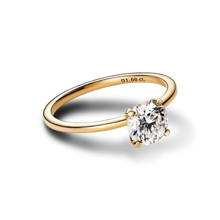 Pandora Era 14k Gold Lab-grown Diamond Ring - Image 5