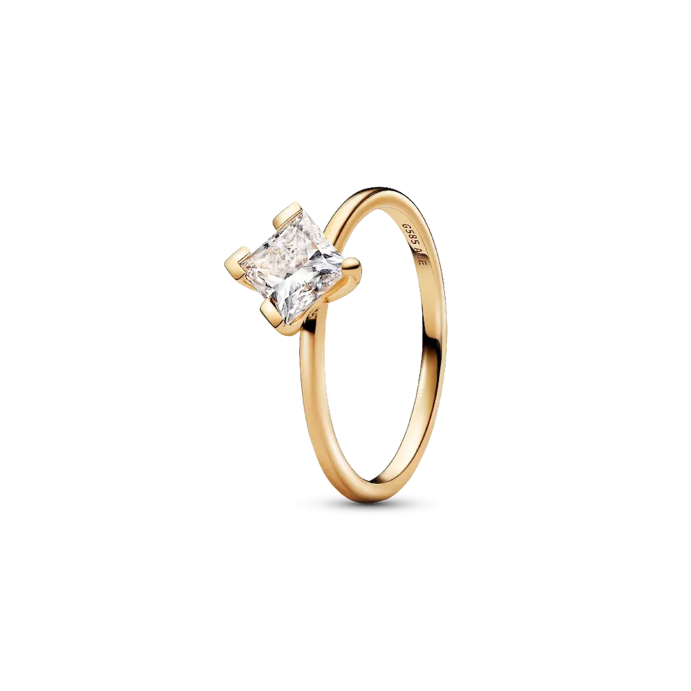 Pandora Nova 14k Gold Lab-grown Diamond Ring