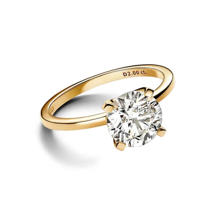 Pandora Era 14k Gold Lab-grown Diamond Ring - Image 4