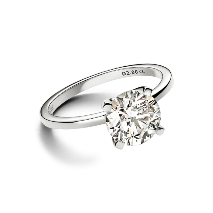 Pandora Era 14k White Gold Lab-grown Diamond Ring - Image 4