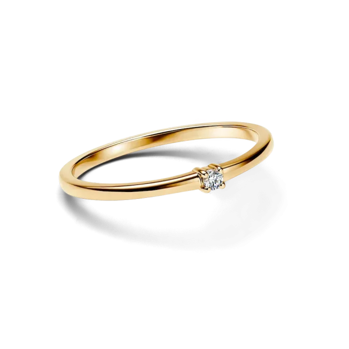 Pandora Era 14k Gold Lab-grown Diamond Single Stone Ring - Image 6