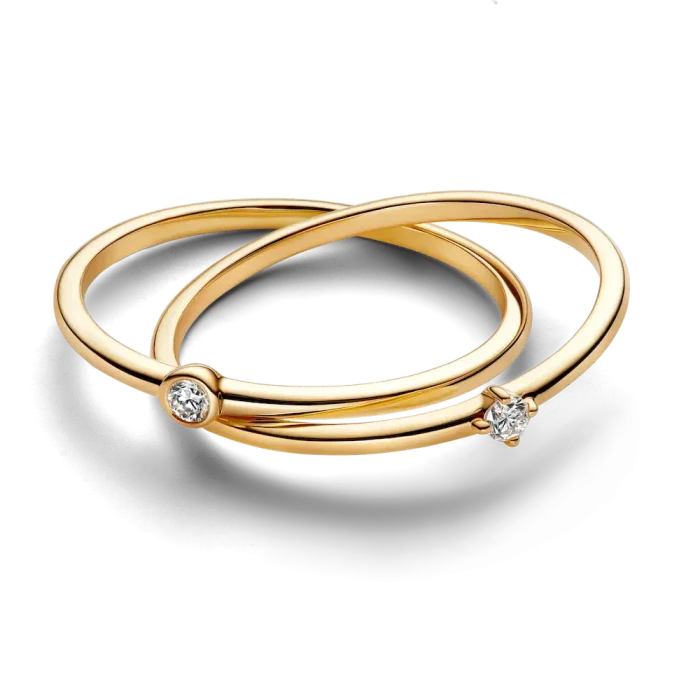 Lab-Grown Diamond Ring Set - Image 6