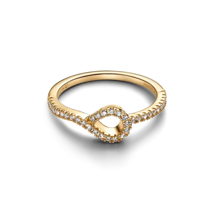 Pandora Infinite Lab-grown Diamond Pavé Ring - Image 5