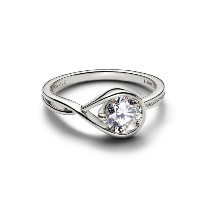 Pandora Infinite 14k White Gold Lab-grown Diamond Ring - Image 6