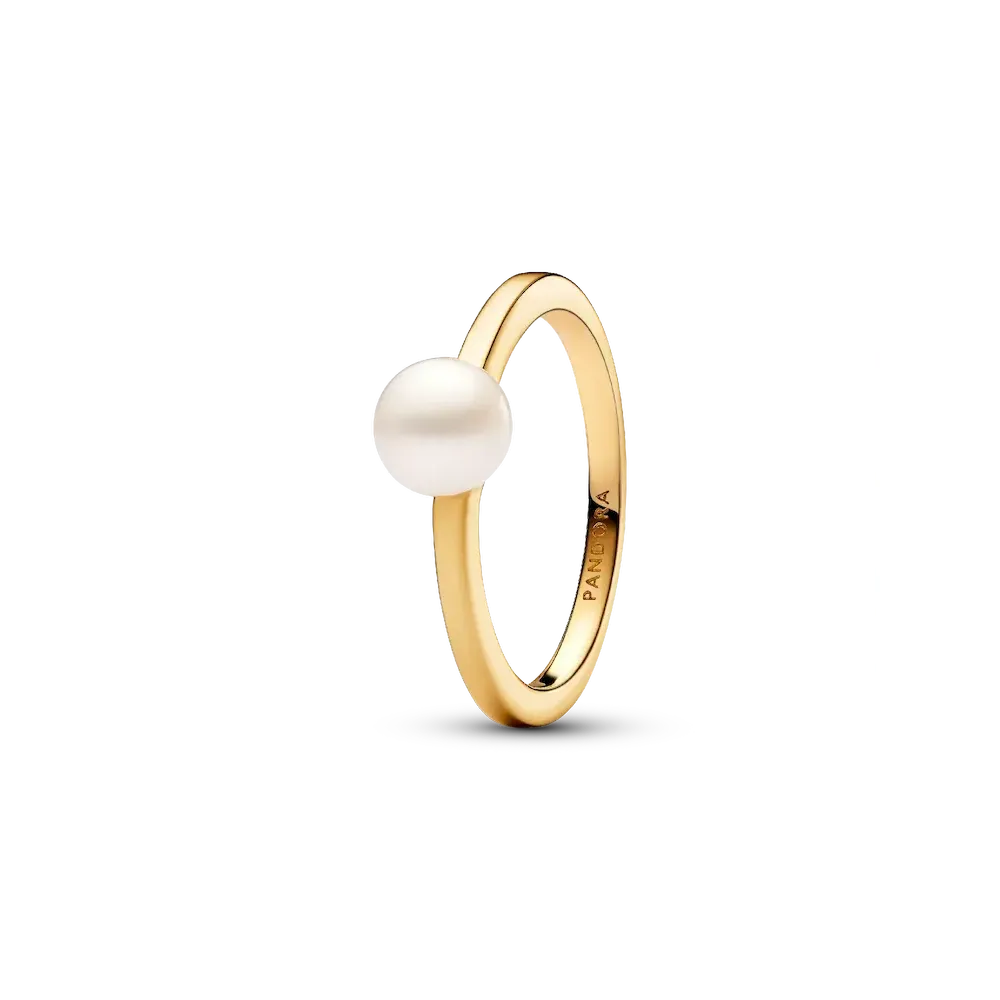 Treated Freshwater Cultured Pearl Ring
