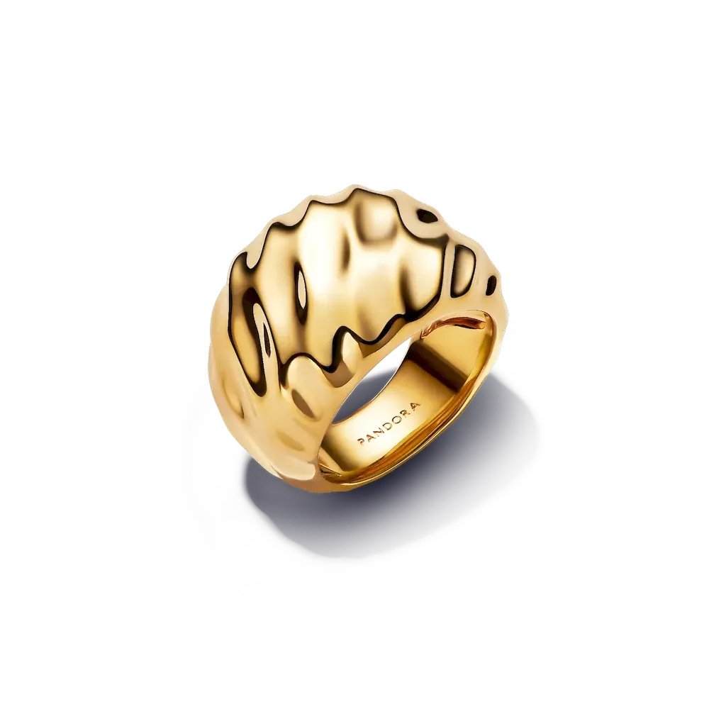 Rippled Statement Ring