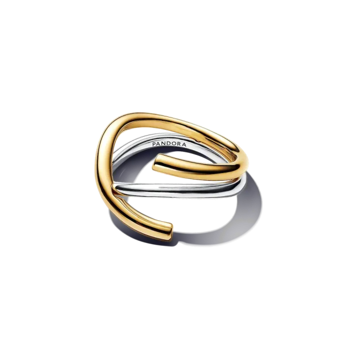 Two-Tone Intertwined Ring Set - Image 12