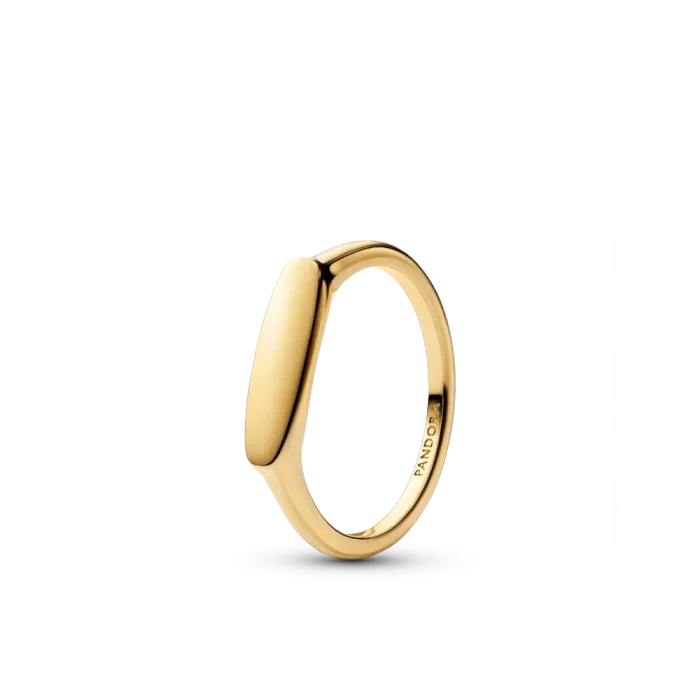 Engravable Love Notes Bar Ring Set - Image 2