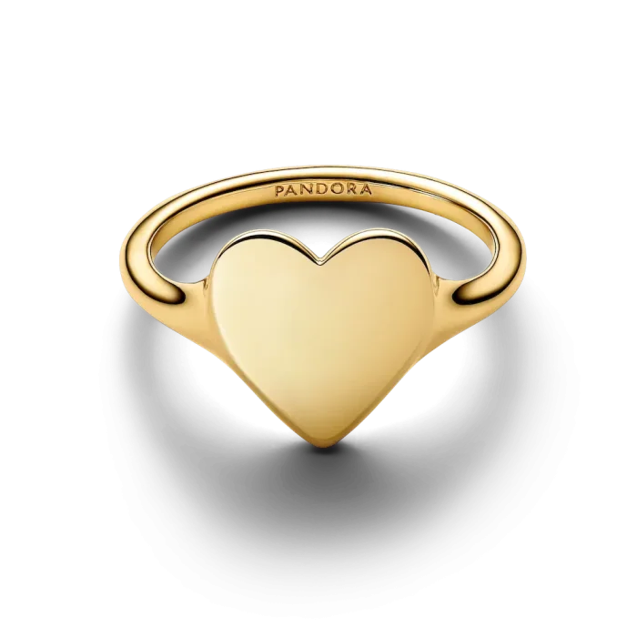 Engravable Heart Ring - Image 6