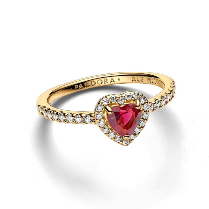 Elevated Heart Ring - Image 2