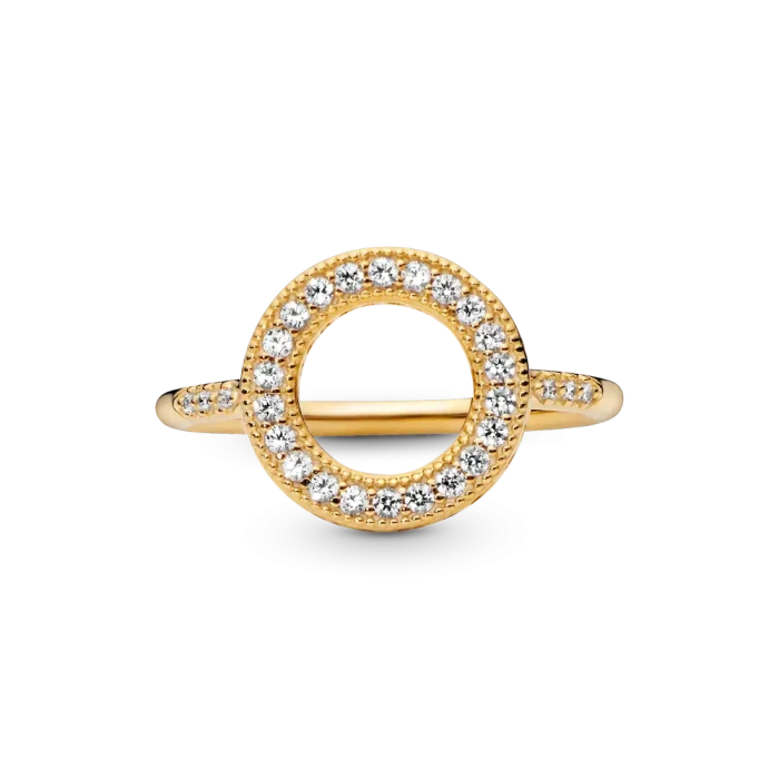 FINAL SALE - Sparkling Halo Ring - Image 4
