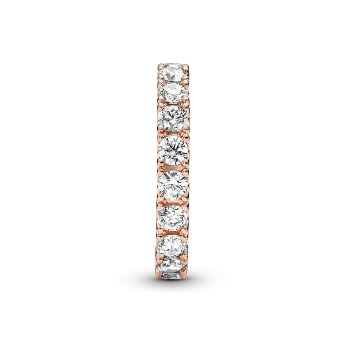 Sparkling Row Eternity Ring - Image 5