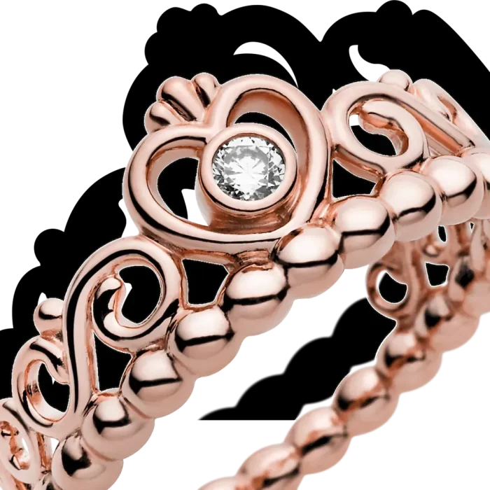 Princess Tiara Crown Ring - Image 6