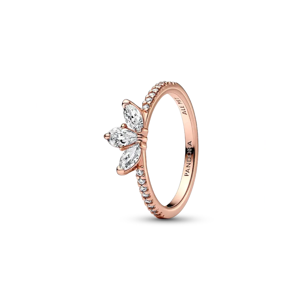 Sparkling Herbarium Cluster Ring