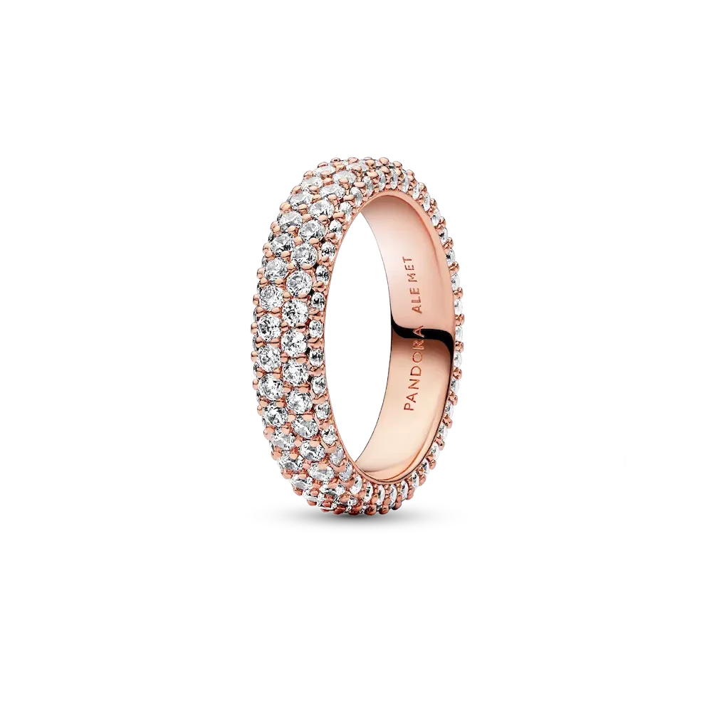 Pandora Timeless Pavé Double-row Ring