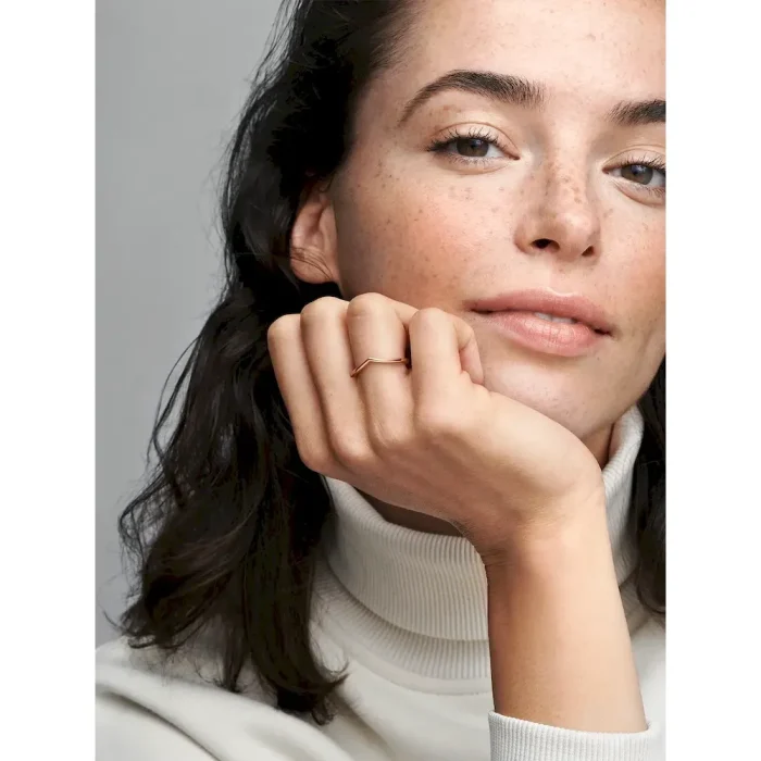 Polished Wishbone Ring - Image 4