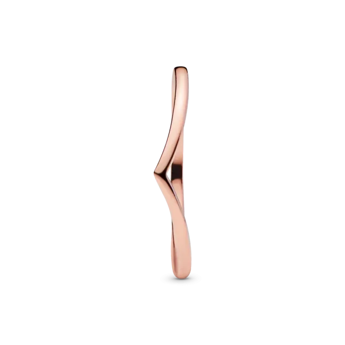 Polished Wishbone Ring - Image 6