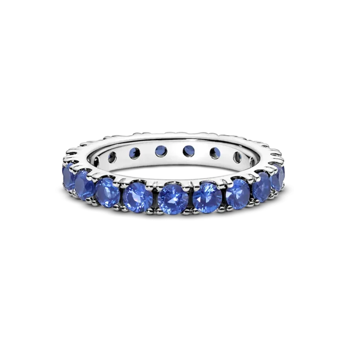Sparkling Row Eternity Ring - Image 4