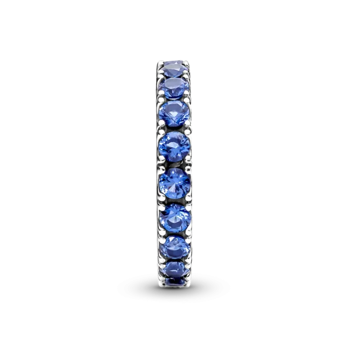 Sparkling Row Eternity Ring - Image 5