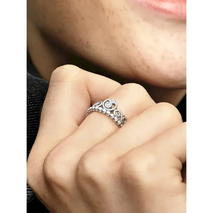Princess Tiara Crown Ring - Image 2
