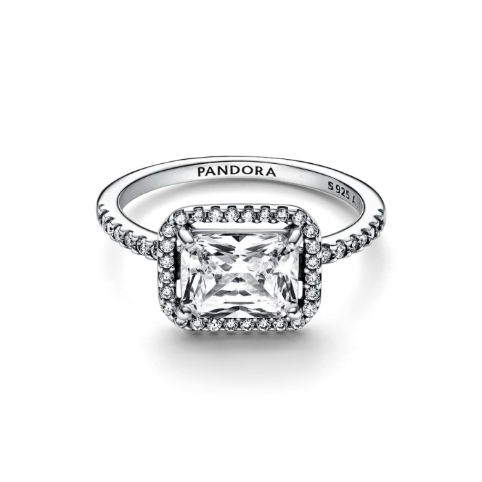 Sparkling Halo Ring Set - Image 6