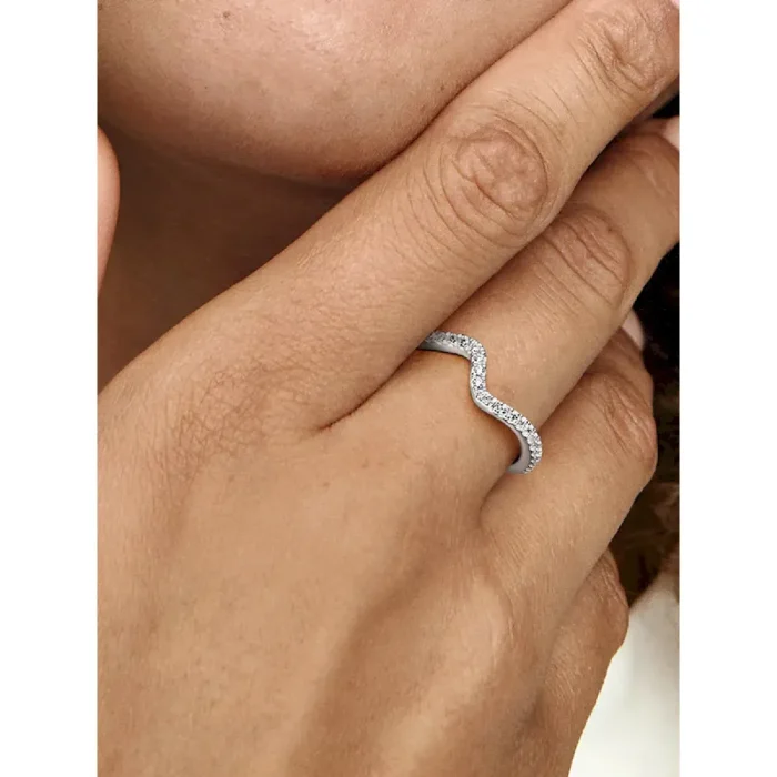 Sparkling Wave Ring - Image 2