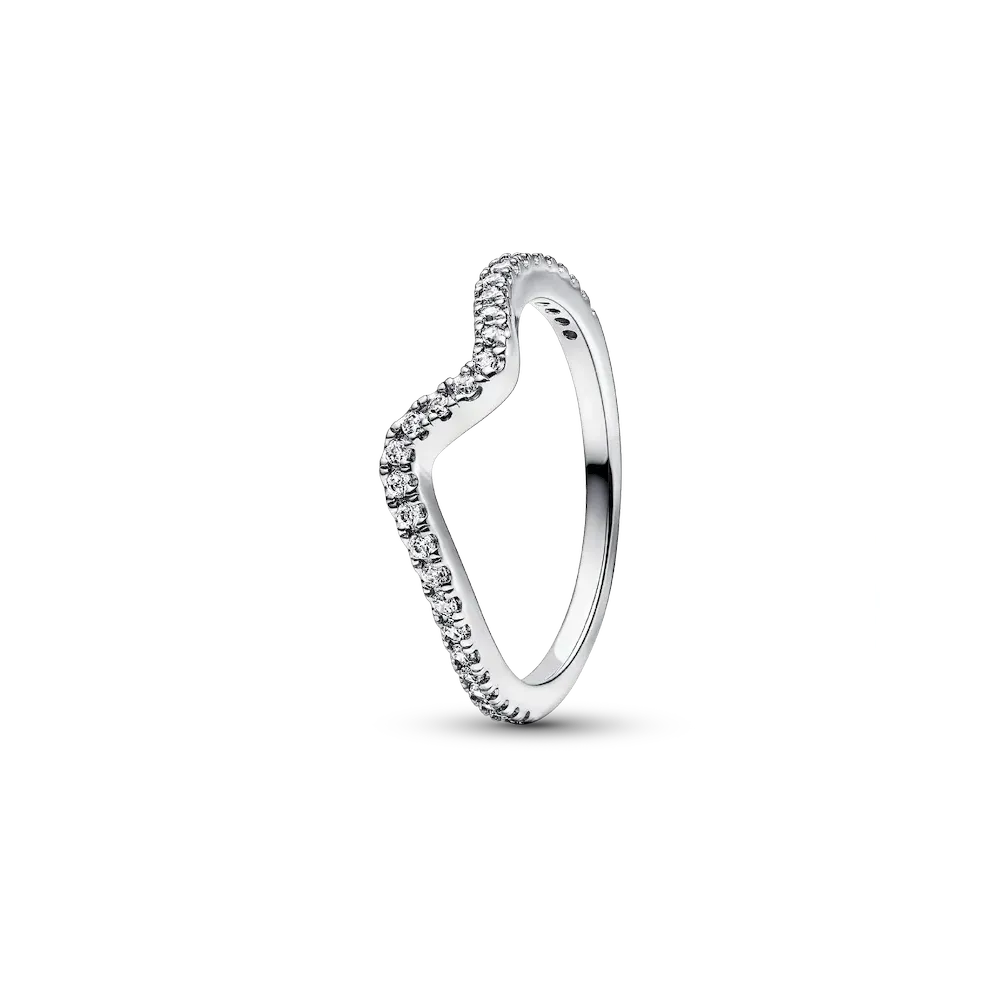 Sparkling Wave Ring