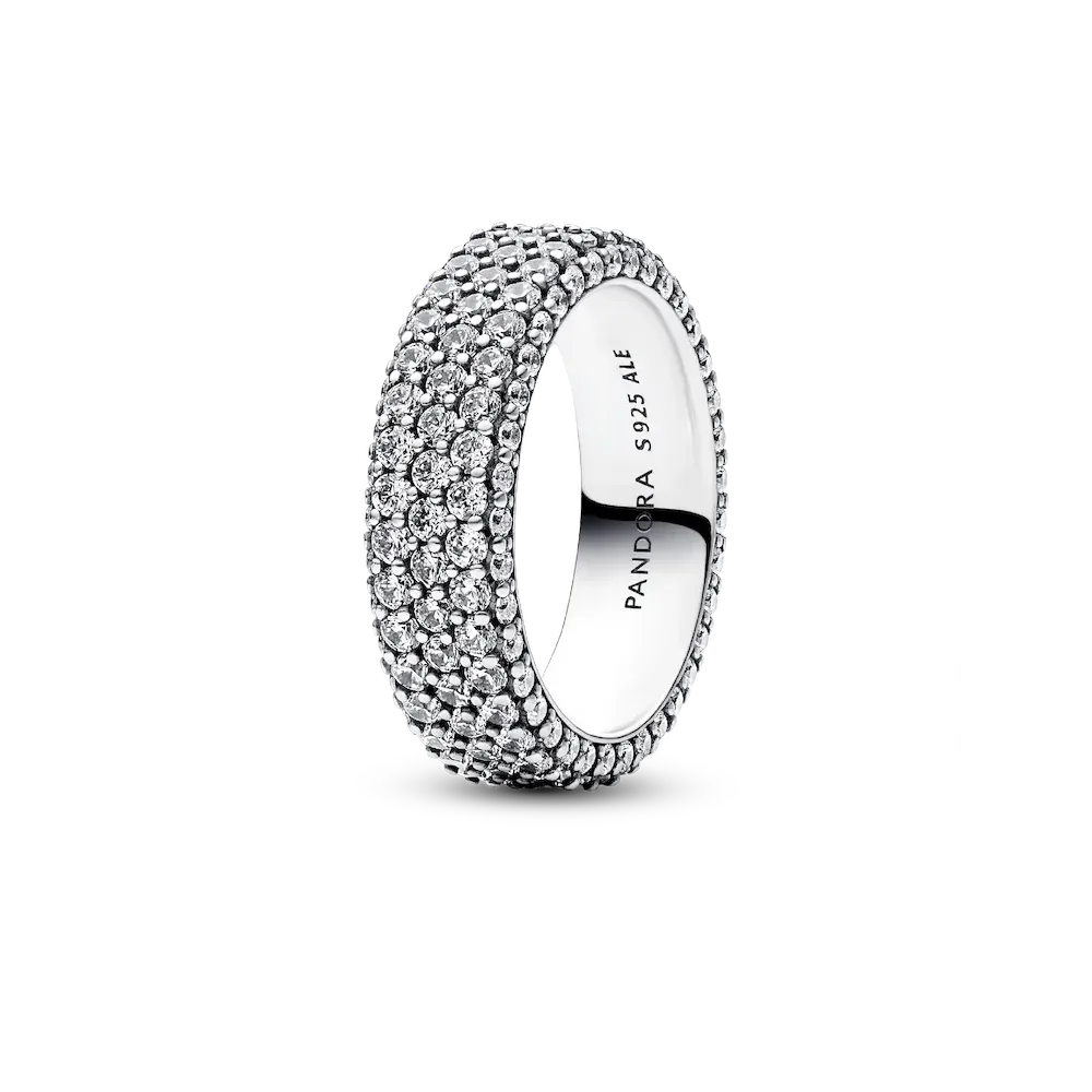 Pandora Timeless Pavé Triple-row Ring