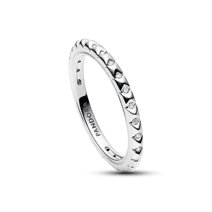 Pandora ME Pyramids & Pavé Ring Set - Image 8