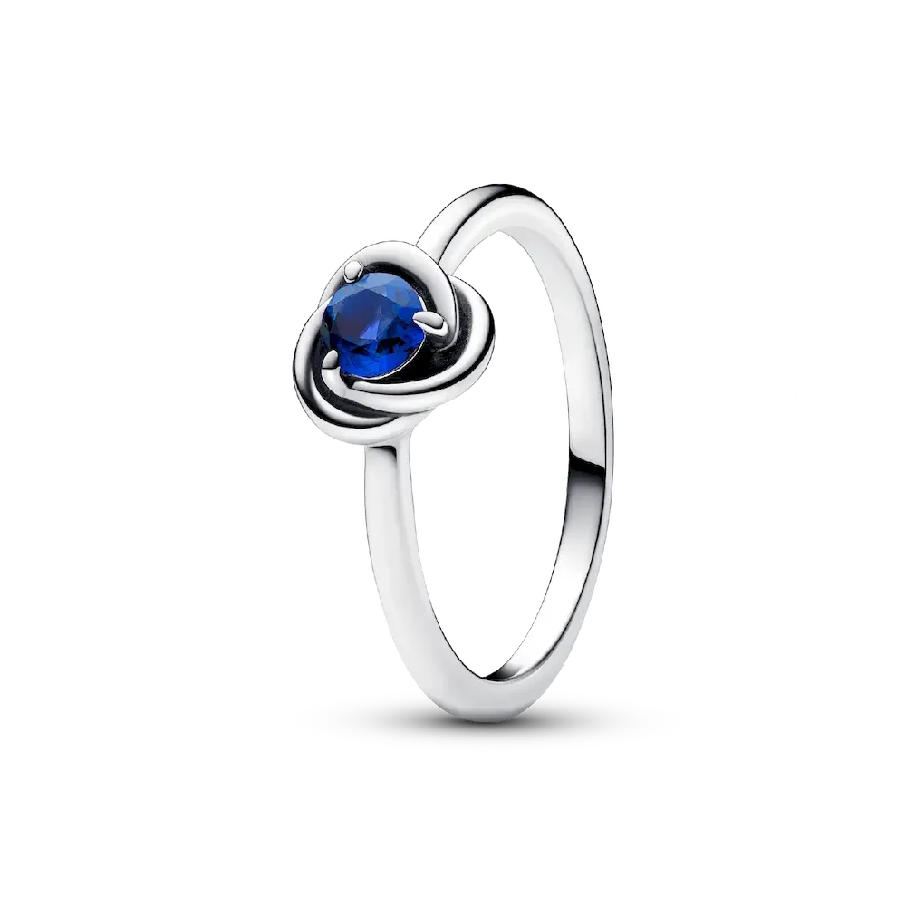 September Birthstone Eternity Circle Ring