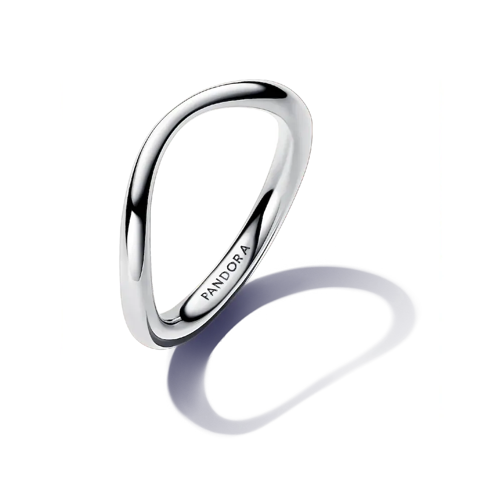 Organically Shaped Band Ring