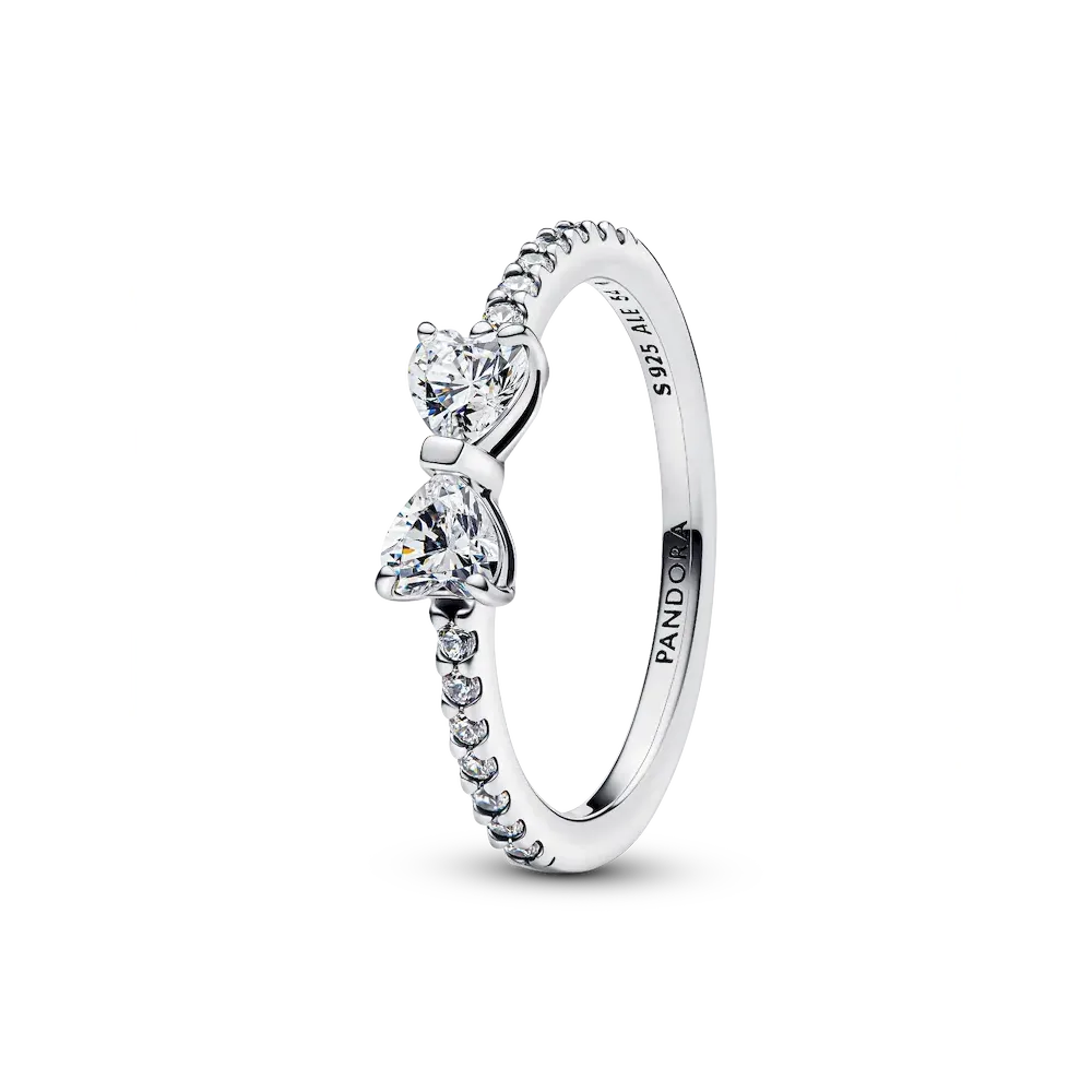 Sparkling Bow Ring