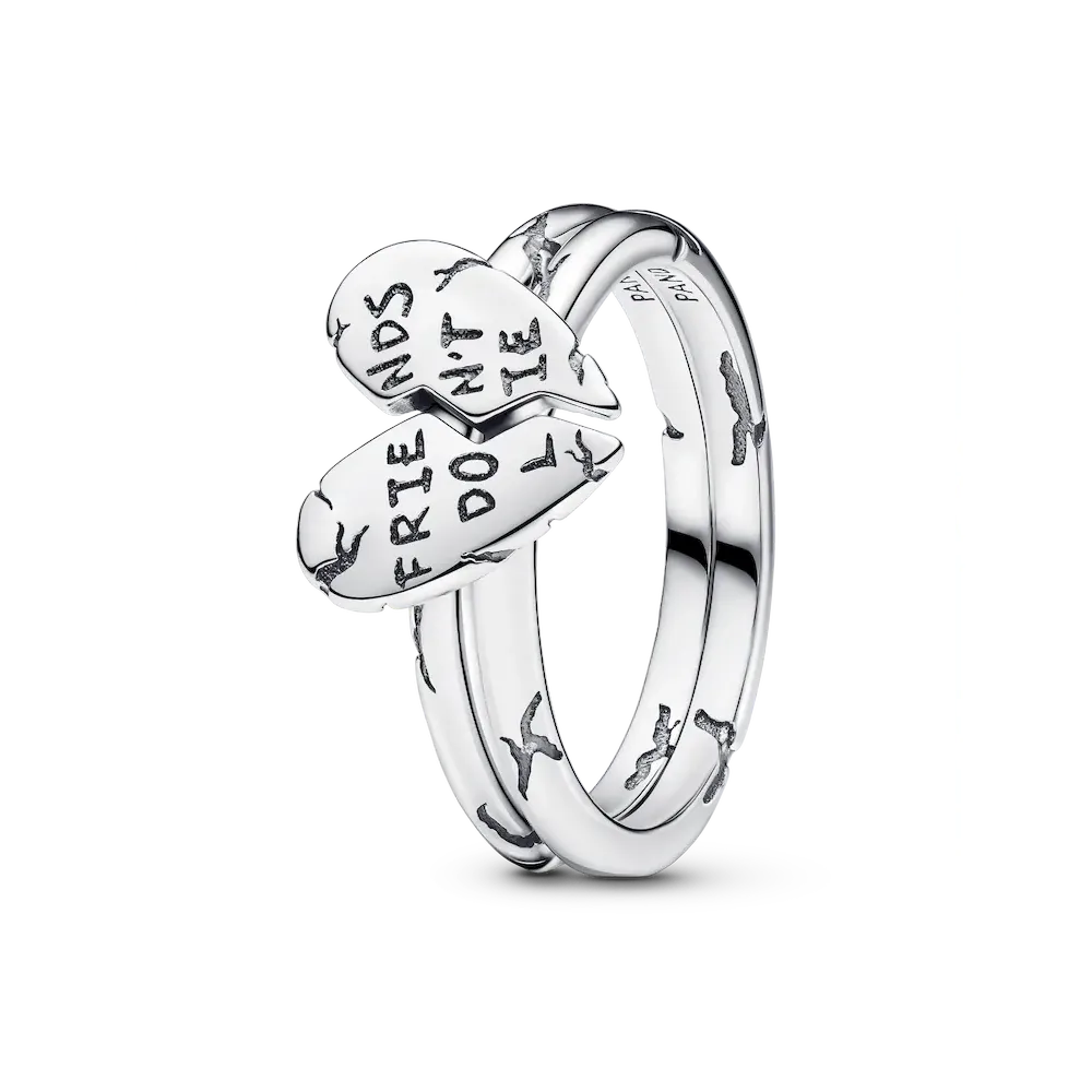 Stranger Things Friends Don't Lie Splittable Ring