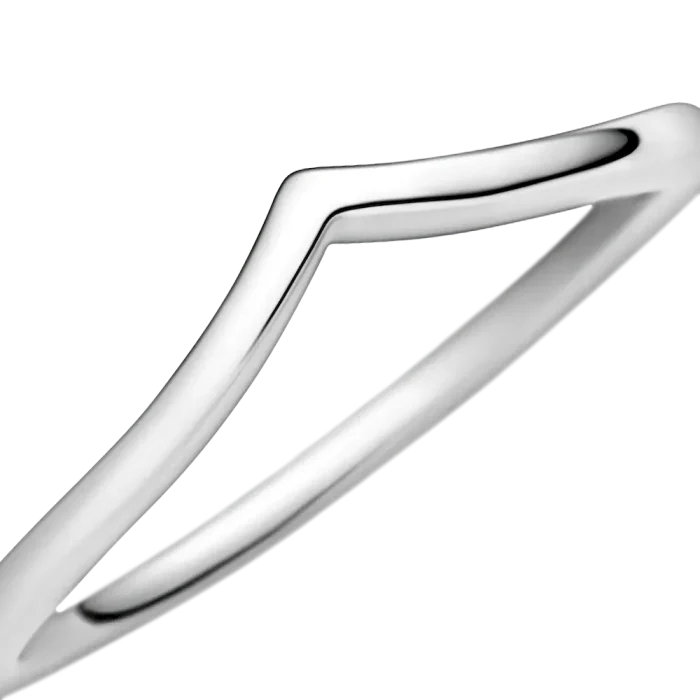 Polished Wishbone Ring - Image 6