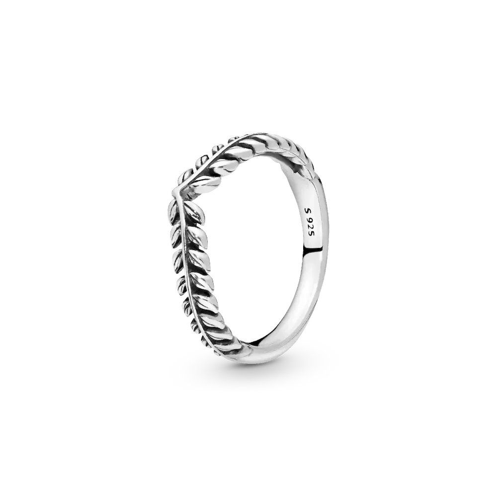 Wheat Grains Wishbone Ring