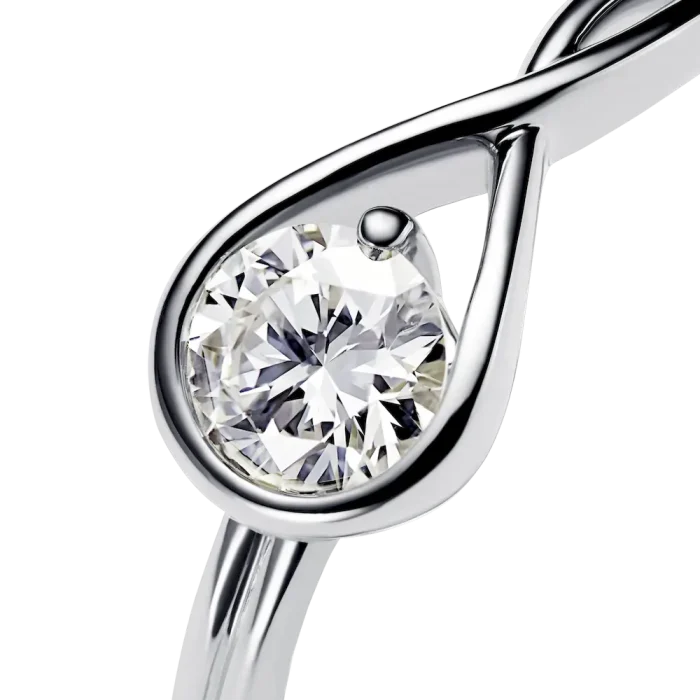 Pandora Infinite Sterling Silver Lab-grown Diamond Ring - Image 5