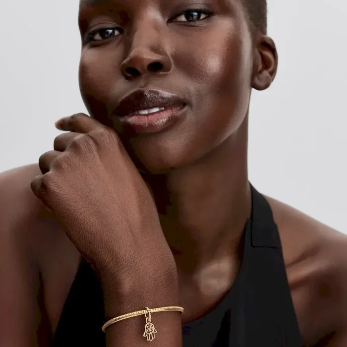 Protective Hamsa Hand Dangle Charm - Image 3