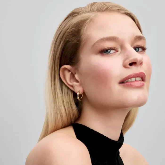 Twisted Hoop earring set - Image 10