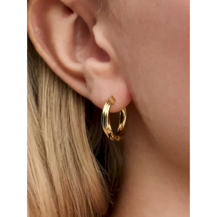 Twisted Hoop earring set - Image 9