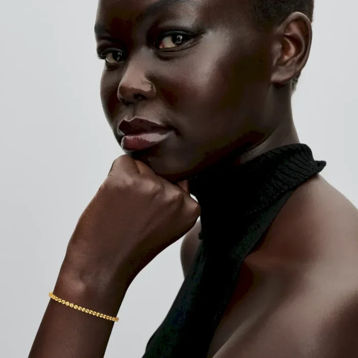 Sparkling Yellow Tennis Bracelet - Image 3