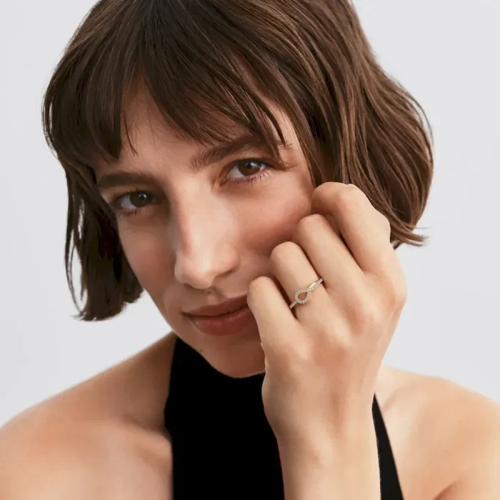 Pandora Infinite Lab-grown Diamond Pavé Ring - Image 4