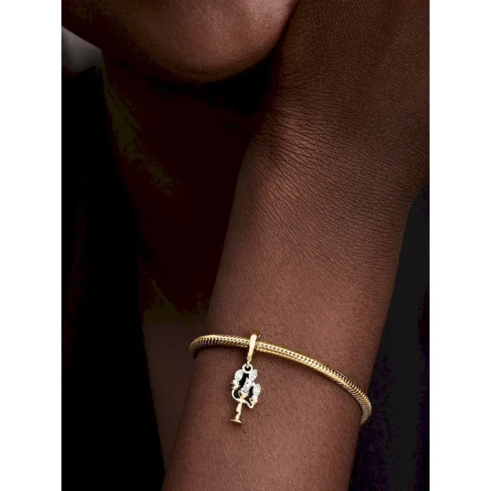 Disney Beauty and the Beast Lumiere Dangle Charm - Image 2