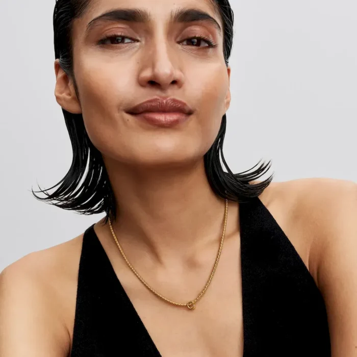 Letter C Charm Necklace - Image 10