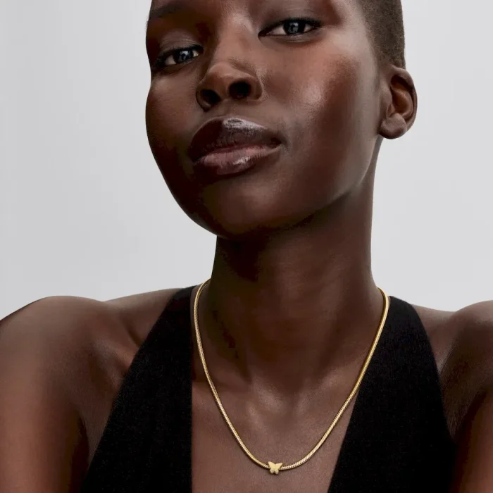 Textured Butterfly Mini Charm - Image 4