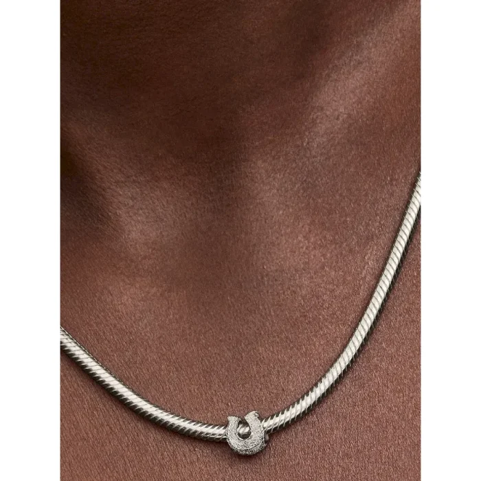 Textured Horseshoe Mini Charm - Image 2