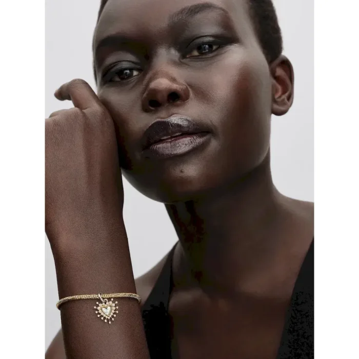 Radiant Heart Double Dangle Charm - Image 3