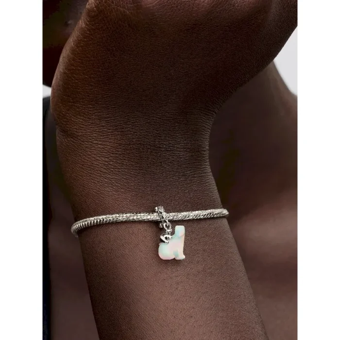 Polar Bear Mother & Cub Dangle Charm - Image 2