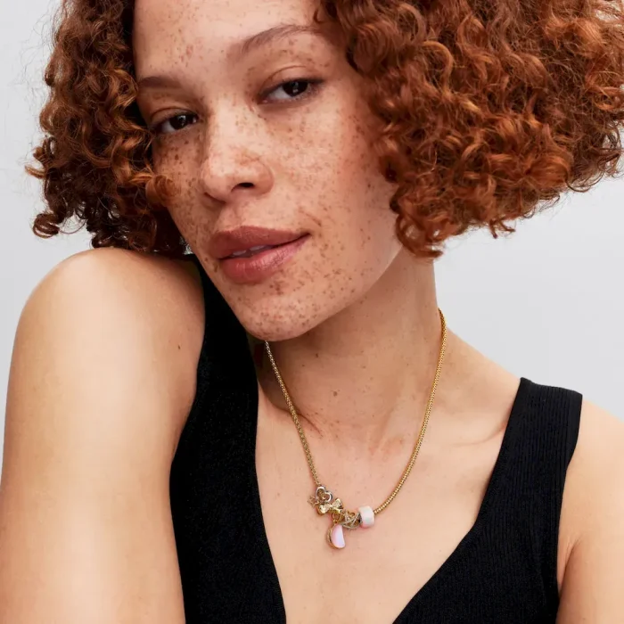 Gold Sparkling Bow Bracelet Set - Image 5