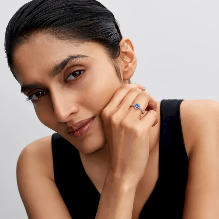 Celestial Love Elevated Heart Ring Duo - Image 6