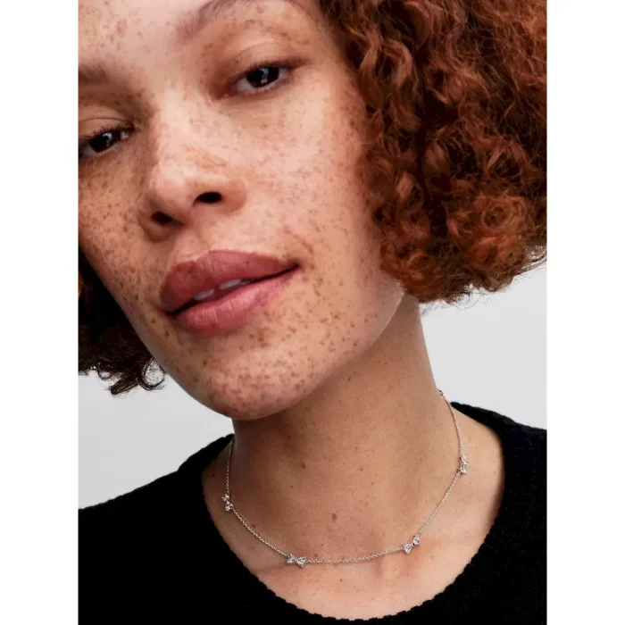 Bow Station Chain Necklace - Image 4